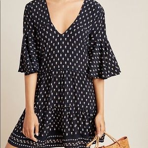 Anthropologie Faithfull The Brand Fresa Tunic Dress Size 8